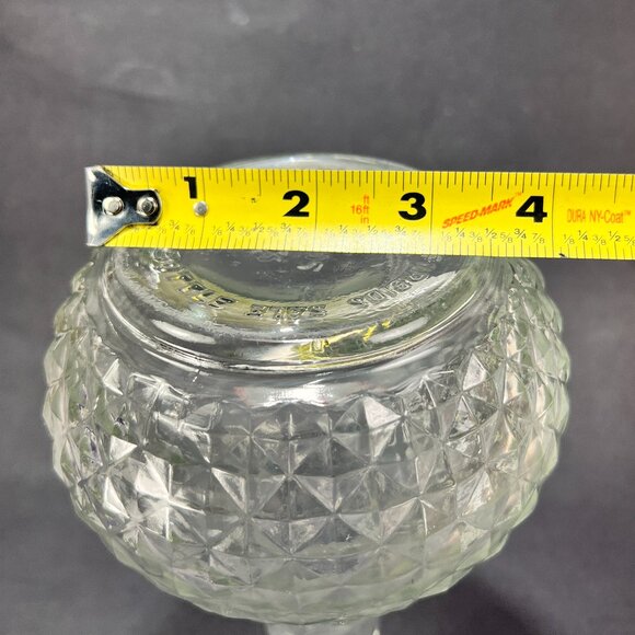 Vintage Smirnoff Vodka Glass Decanter Genie Bottle Federal Law Forbids Sale 50s - Picture 13 of 16